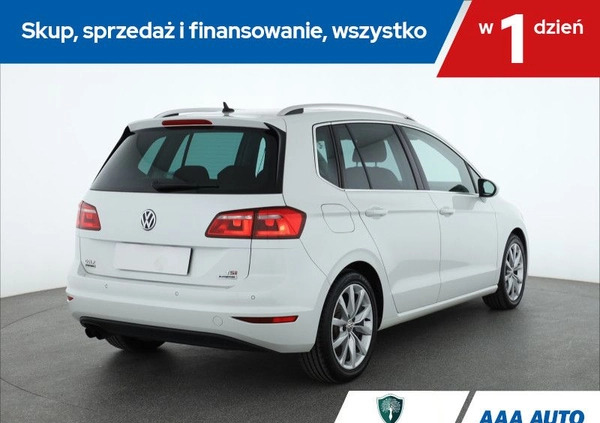 Volkswagen Golf Sportsvan cena 54000 przebieg: 128855, rok produkcji 2015 z Ryn małe 277